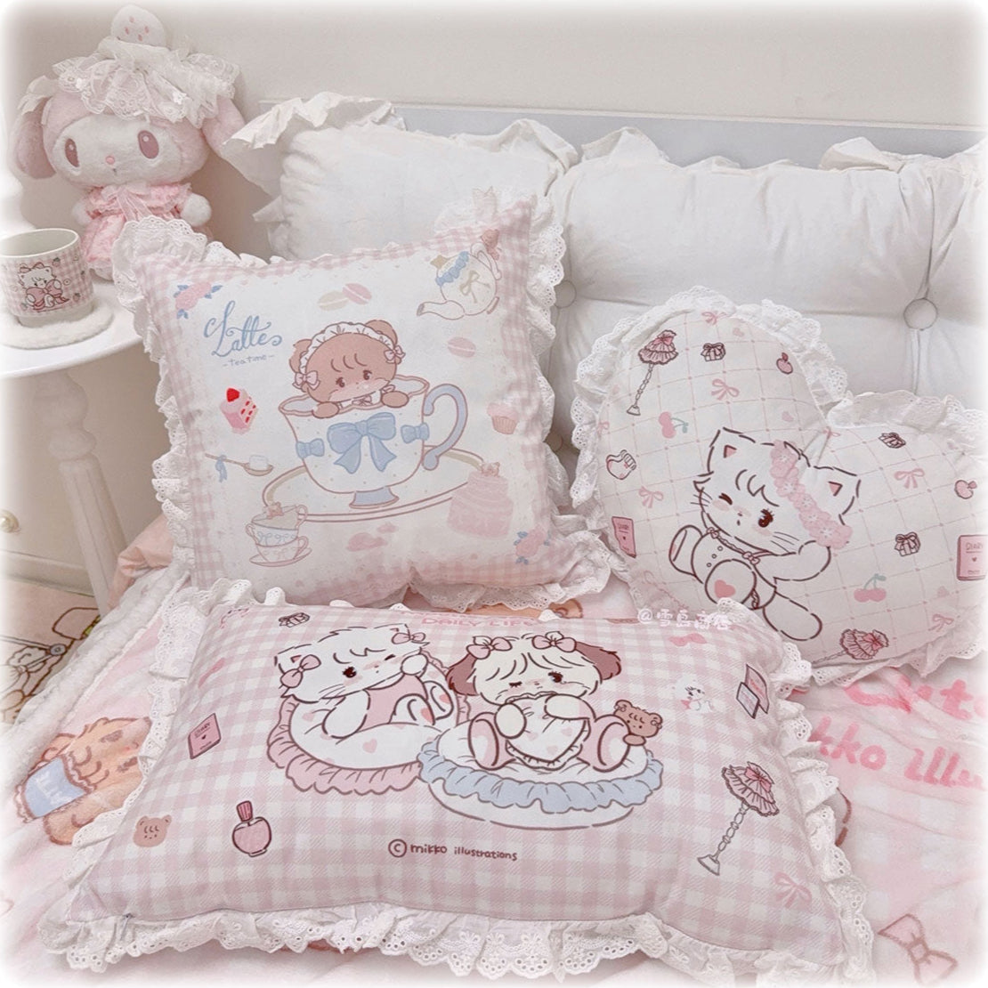 MIKKO］ クッション 全4種 【Y2J8Q7】 – candymoon