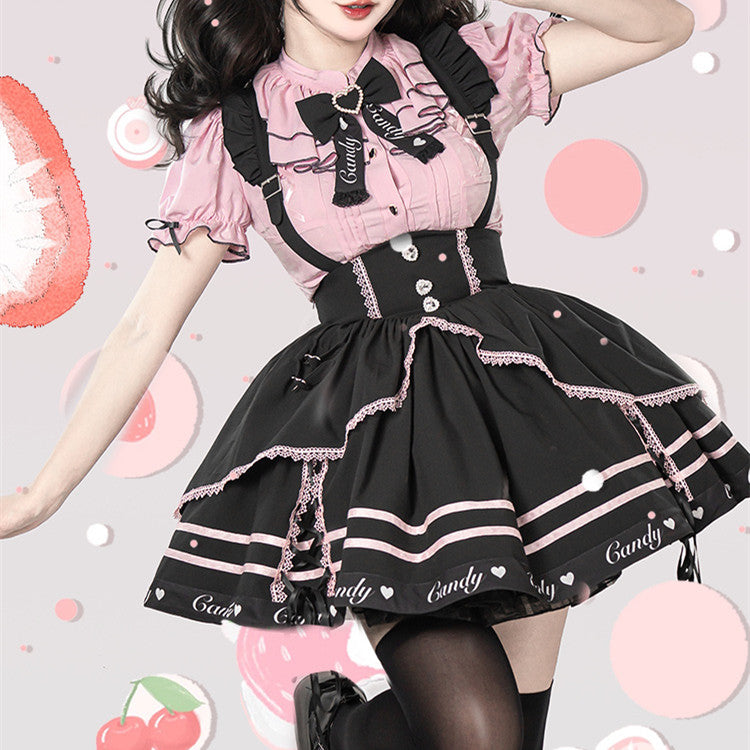 地雷系 黒×ピンクドレス♡ - コスプレ