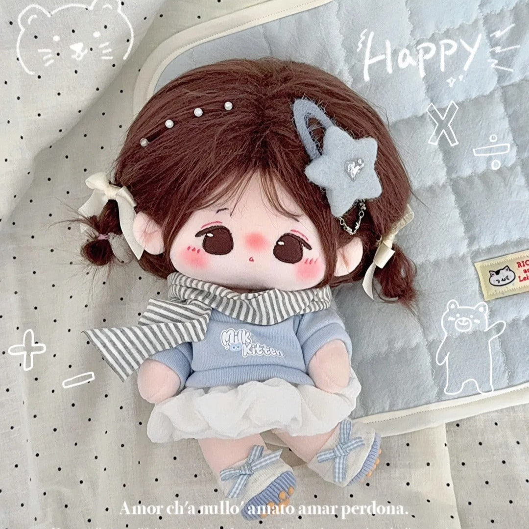 完売　お値下げ　20cm専用　無属性ぬいぐるみ洋服　着替え 服+本体セット 20cm 着せ替えぬいぐるみ 無属性 | Meet beauty