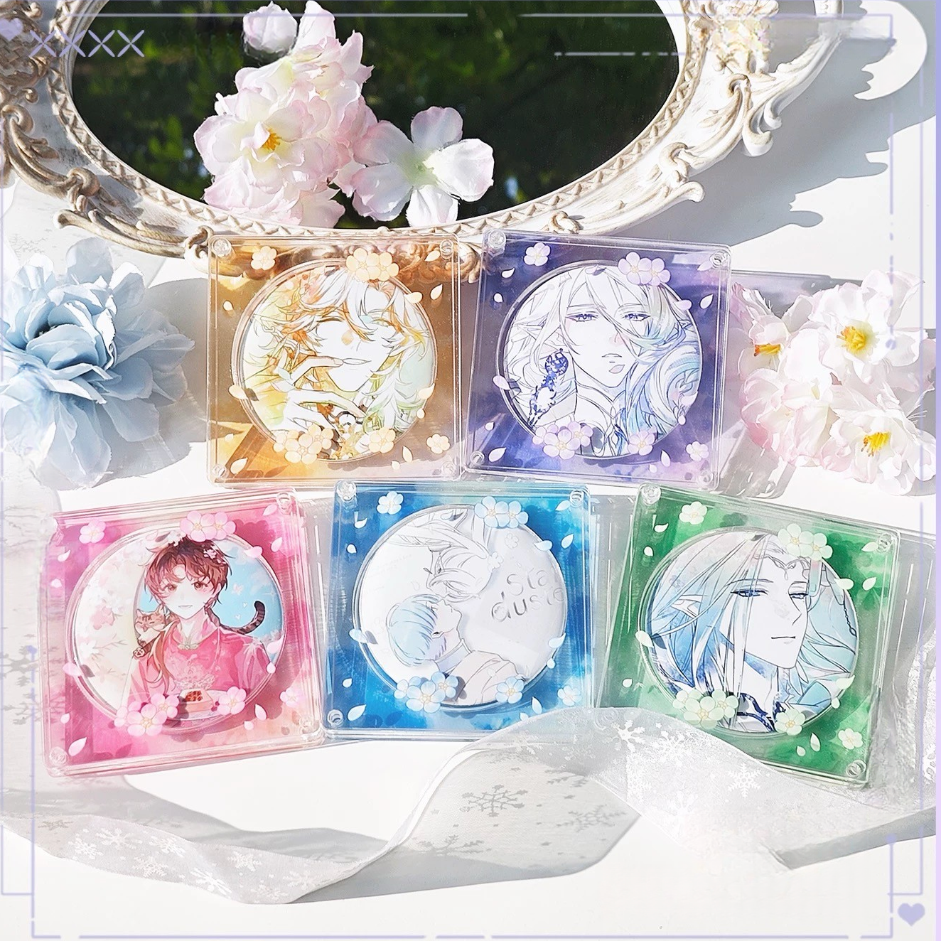 推し活グッズ］缶バッジ アクリルフレーム 58～75mm【ZAR9WZ】 – candymoon