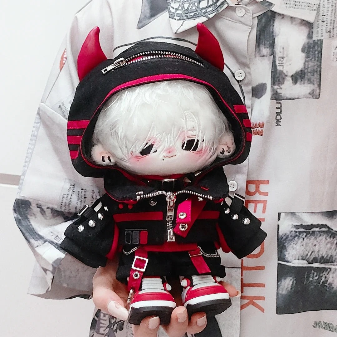 無属性　ぬいぐるみ　服　20cm セット 服+本体セット 20cm 着せ替えぬいぐるみ 無属性 | Meet beauty