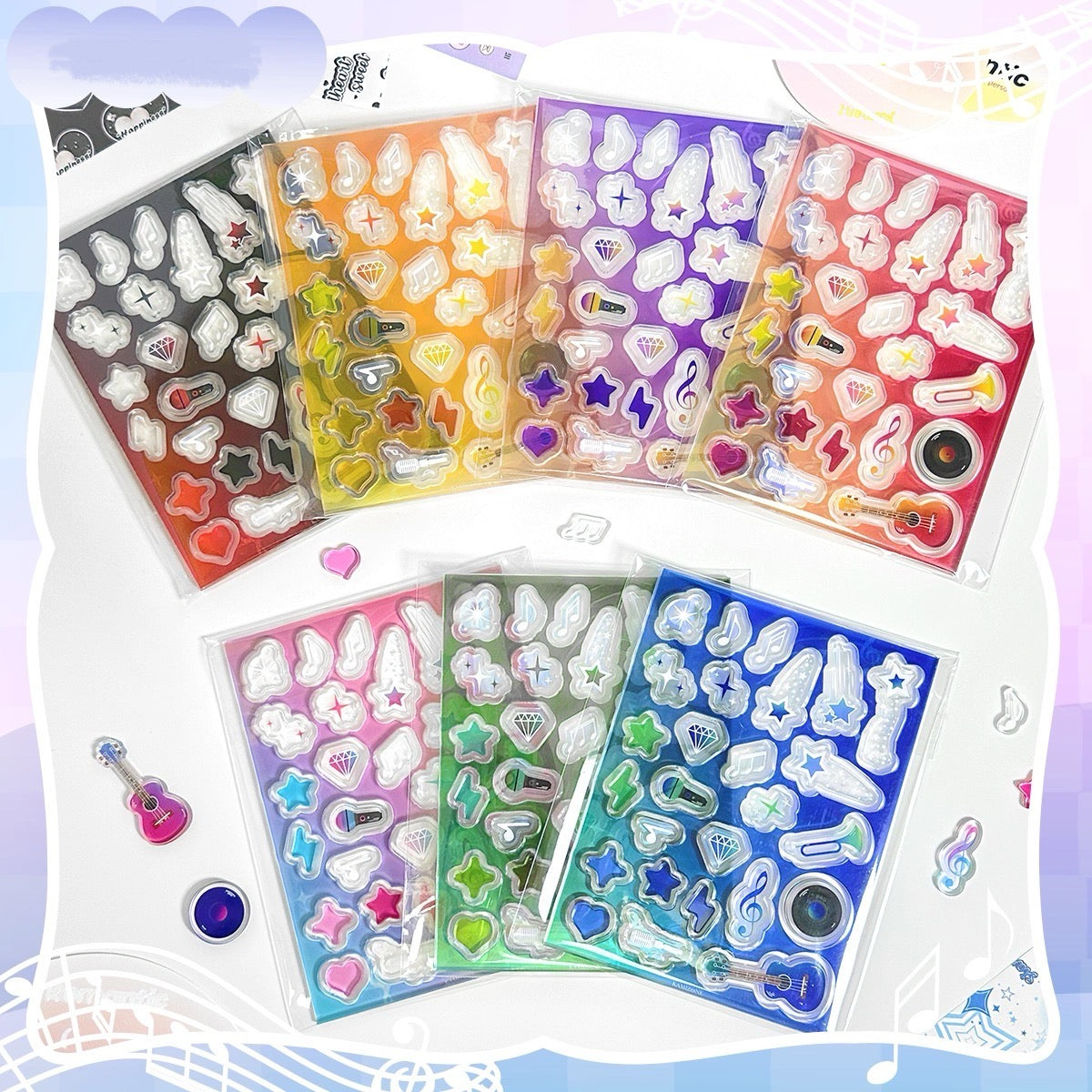 ❄️コアデ 推し活応援グッズ～トワルドジュイ柄シリーズ～ イエロー　4点セット　⭕️ skqzHvXQe9D3RbR4SaILjRo1PN9ypy