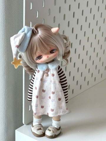 ［BJD服］1/6 ドール用 衣装セット【晚安】