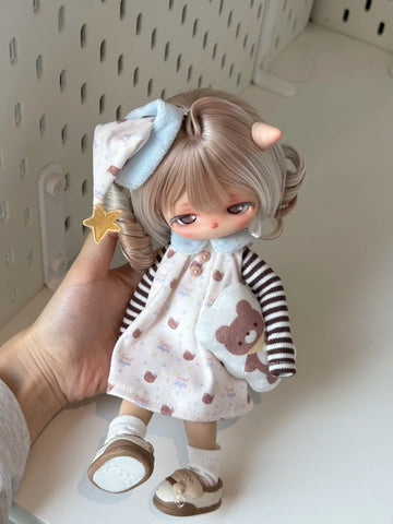 ［BJD服］1/6 ドール用 衣装セット【晚安】