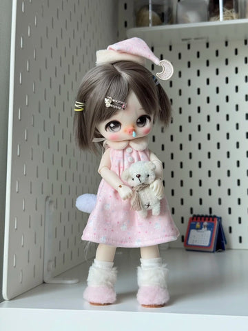 ［BJD服］1/6 ドール用 衣装セット【晚安】
