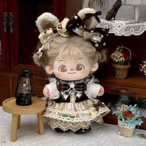 ［ぬい服］20cm 無属性 ぬいぐるみ用 お洋服【华夫】
