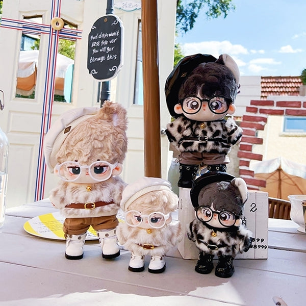 きゅーすと ちびぬい ぬい服 ハンドメイド チェック衣装風 梅田