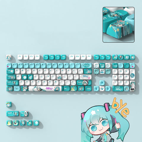 ［初音ミク］MOA キーキャップ メカニカルキーボード