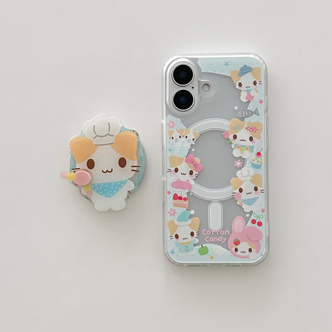 ［サンリオ］iPhone ケース 13 14 15 16【E0F8S4】
