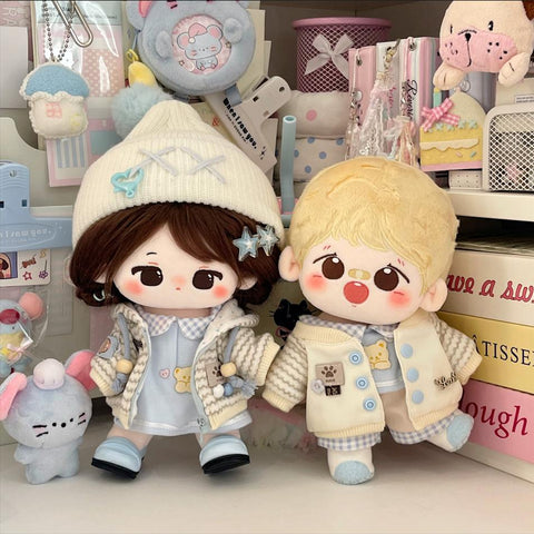 ［ぬい服］20cm 無属性 ぬいぐるみ用 お洋服【咸奶油】