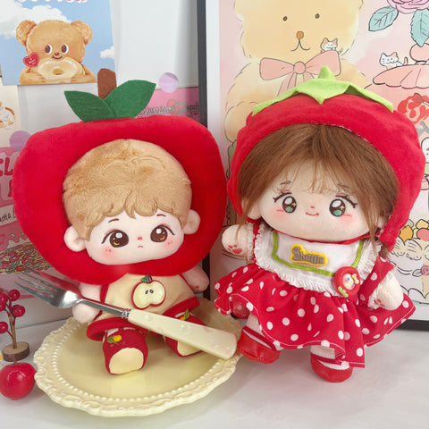 ［ぬい服］20cm 無属性 ぬいぐるみ用 お洋服【番茄】