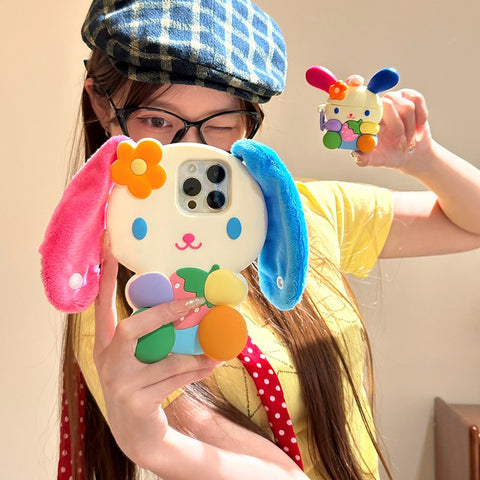 ［サンリオ ］ウサハナ イヤホンケース Airpods Pro 1/2/3/4