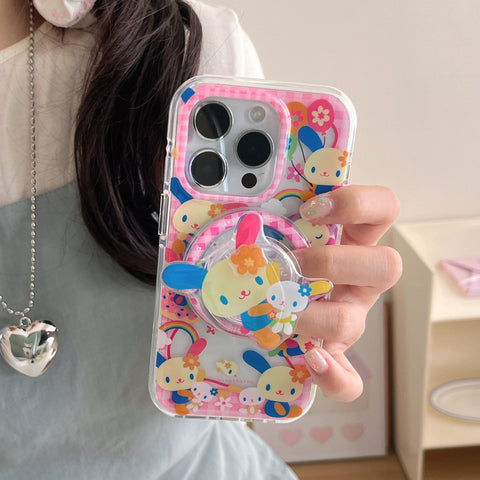 ［サンリオ］ウサハナ iPhone ケース 13 14 15 16