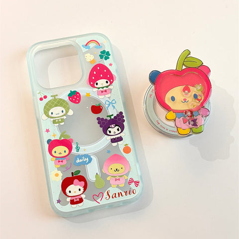 ［サンリオ］ウサハナ iPhone ケース 13 14 15 16【V7R7O5】