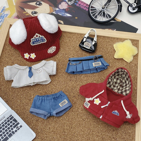 ［ぬい服］10cm 無属性 ぬいぐるみ用 お洋服【没事小狗】