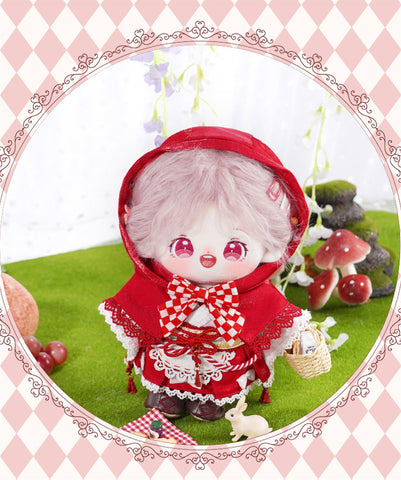 ［ぬい服］15/20cm 無属性 ぬいぐるみ用  セット【童话镇小红帽】