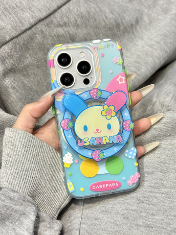 ［サンリオ］ウサハナ iPhone ケース 13 14 15 16