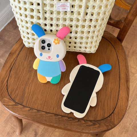 ［サンリオ］ウサハナ iPhone ケース 13 14 15 16