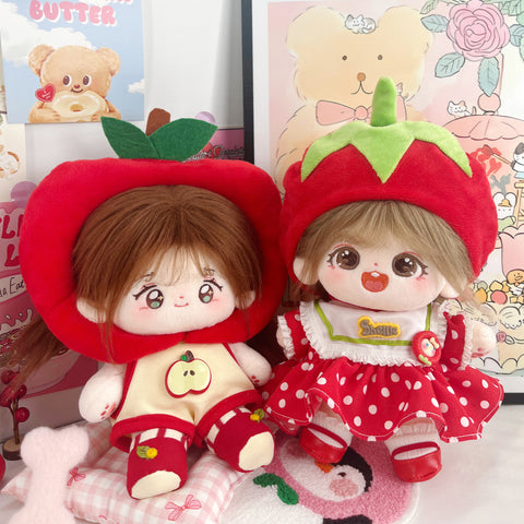 ［ぬい服］20cm 無属性 ぬいぐるみ用 お洋服【番茄】