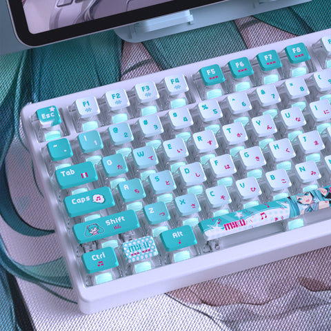 ［初音ミク］OEM キーキャップ メカニカルキーボード