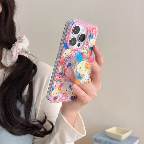 ［サンリオ］ウサハナ iPhone ケース 13 14 15 16