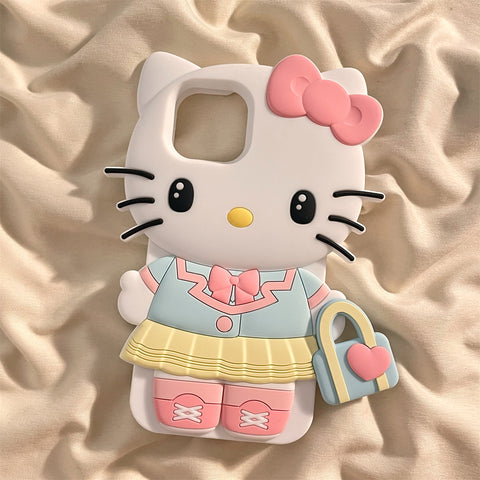 ［サンリオ］ハローキティ  iPhone ケース 11 12 13 14 15 16