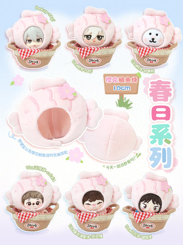 ［ぬい服］10cm 無属性 ぬいぐるみ用服【春日】
