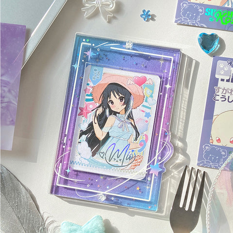 ［推し活グッズ］チェキ用 アクリルフレーム 大【N6Q0H0】