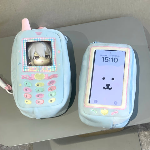 ［ぬい服］10cm 無属性 ぬいぐるみ用 痛ポーチ【手机】