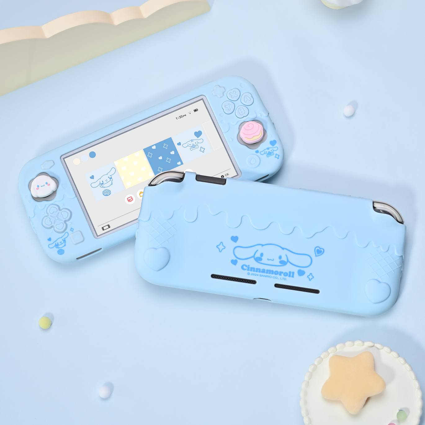 Switch Lite シナモンカスタム Switch Liteスイッチ ライト シナモン サンリオ スキンシール