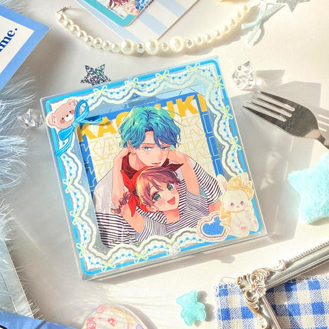 ［推し活グッズ］コースター用 アクリルフレーム【S1I4G5】