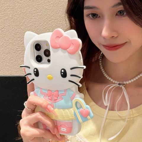 ［サンリオ］ハローキティ  iPhone ケース 11 12 13 14 15 16