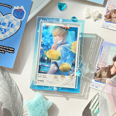 ［推し活グッズ］チェキ用 アクリルフレーム 大【N6Q0H0】