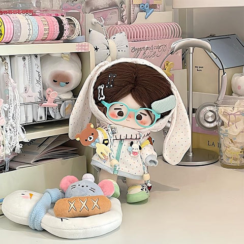 ［ぬい服］10/20cm 無属性 ぬいぐるみ用 お洋服【小兔】