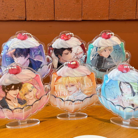 ［推し活グッズ］PVC 缶バッジカバー 58/75mm【G7K2T8】