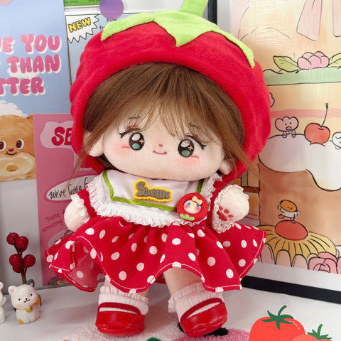 ［ぬい服］20cm 無属性 ぬいぐるみ用 お洋服【番茄】