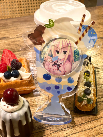 ［推し活グッズ］缶バッジ アクリルフレーム 58mm【C0K4X9】