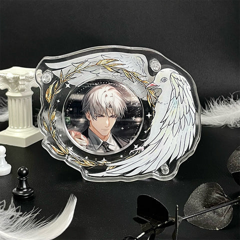 ［推し活グッズ］缶バッジアクリルフレーム 58~75mm【T9X1E5】