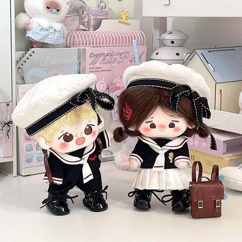 ［ぬい服］20cm 無属性 ぬいぐるみ用服【学院】
