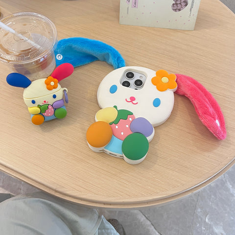 ［サンリオ］ウサハナ iPhone ケース 13 14 15 16