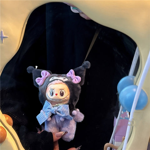 ［ぬい服］15cm 無属性 ぬいぐるみ用服【连体】