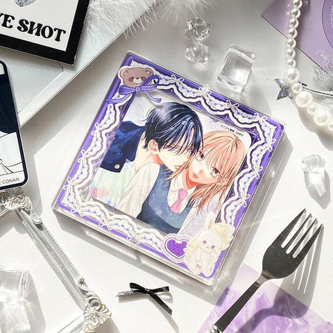［推し活グッズ］コースター用 アクリルフレーム【S1I4G5】