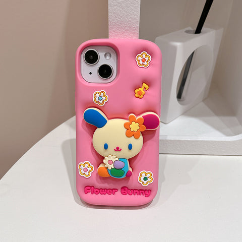 ［サンリオ］ウサハナ iPhone ケース 13 14 15 16