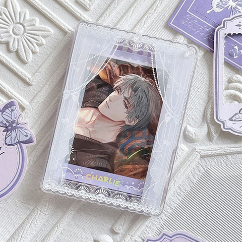 ［推し活グッズ］チェキ用 アクリルフレーム【V2J0B8】