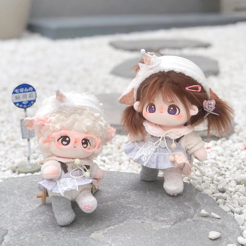［ぬい服］10cm 無属性 ぬいぐるみ用 お洋服【奶油】