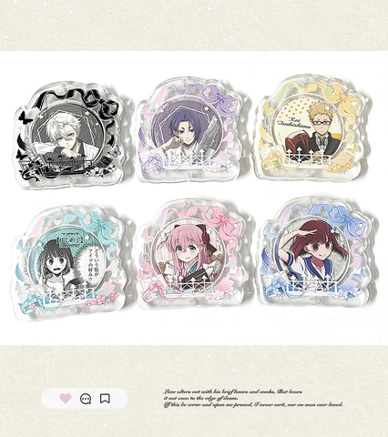 ［推し活グッズ］缶バッジ用アクリルフレーム 58mm【W7DGND】