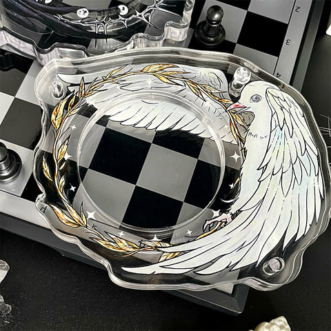 ［推し活グッズ］缶バッジアクリルフレーム 58~75mm【T9X1E5】