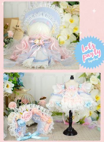 ［ぬい服＋本体］20cm 無属性 ぬいぐるみ用 セット【花嫁】