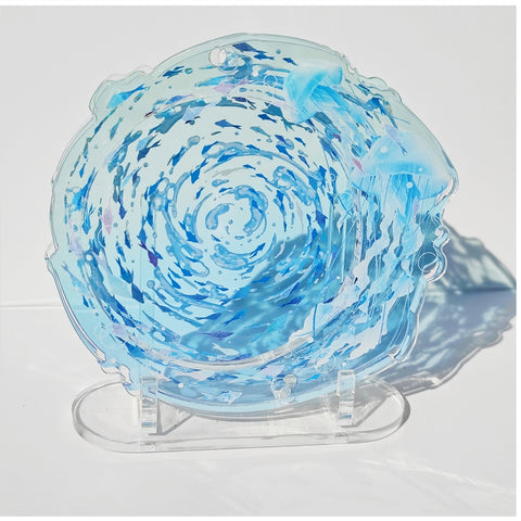 ［推し活グッズ］缶バッジ アクリルフレーム 75mm【潮汐】