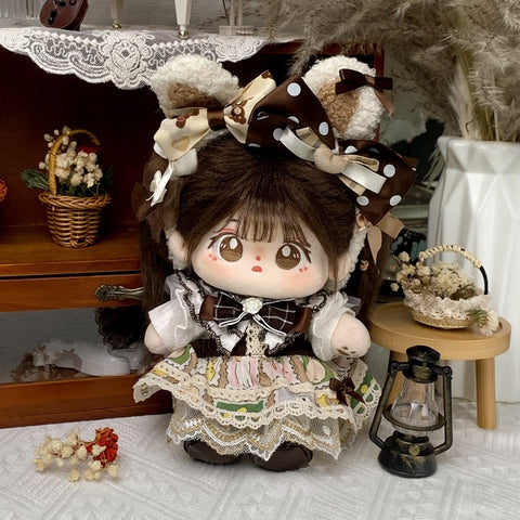 ［ぬい服］20cm 無属性 ぬいぐるみ用 お洋服【华夫】